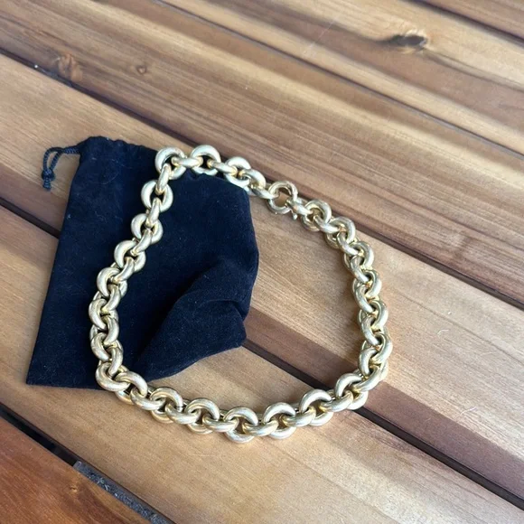 Anine Bing X orchid mile rope link necklace - Picture 1 of 6